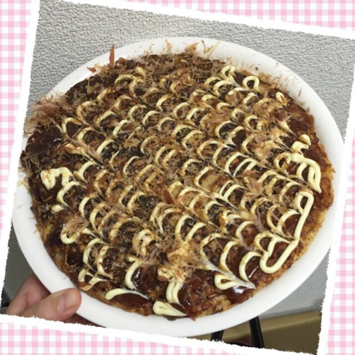 【糖質制限】も焼き(お好み焼き風もやし)